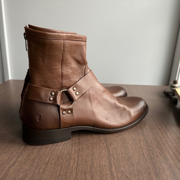 Men’s Frye Phillip Harness Boots, Size 11.5 - Picture 7 of 8